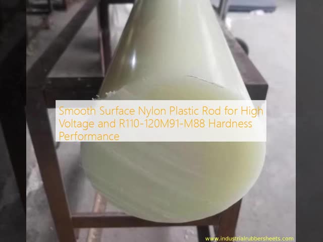 Smooth Surface Nylon Plastic Rod for High Voltage and R110-120M91-M88 Hardness Performance