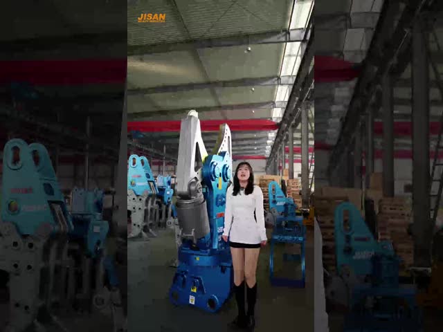 Versatile Excavator Metal Shears With Wide Jaw Opening And Strong Power Cylinder For Concrete Recycling And Demolition