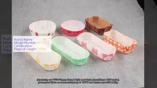 75*31*24mm Round Petite Loaf Cake Liners ( PET Coated )