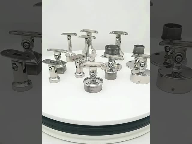 Stainless Steel 304 316 Factory Wholesale Custom Mirror Railing Bracket Modern Balcony Stair Handrail Support Accessories Mall