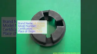 High-Performance Durable Rubber Coupling for Vibration Damping in Machinery