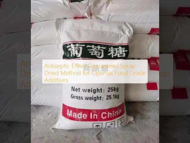 Antiseptic Effect Guaranteed Spray Dried Method for Optimal Food Grade Additives