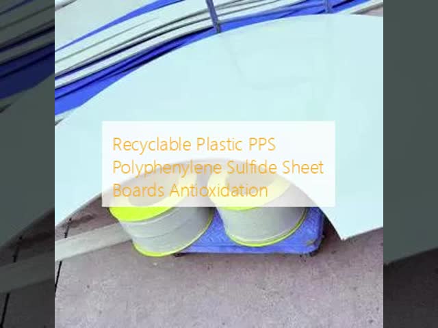 Recyclable Plastic PPS Polyphenylene Sulfide Sheet Boards Antioxidation