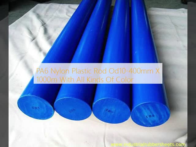 Virgin Nylon PA6 Plastic Rod with High Tensile Strength and Wear Resistance for Industrial Applications