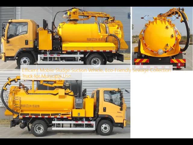 Large Capacity Suction Tanker Truck For Fecal Sludge Industrial Wastewater And Sediment Transport