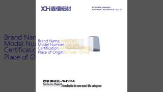 Permanent Magnet Ferrite Sintered Over Ten Hours At High Temperature  In Motorcycle Motor W4136A