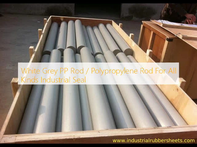 100% Virgin PP Rod with Chemical Resistance and Working Temperature -25℃ to +90℃ for Industrial Seals