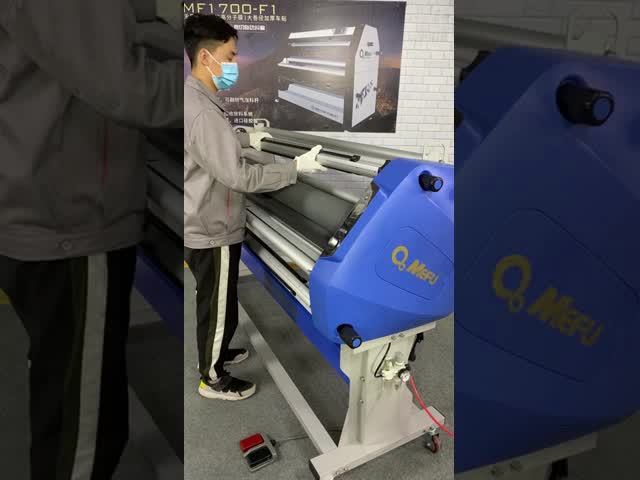 Precision Wide Format Laminating Machine Silicon Rollers Large Format Lamination Machine