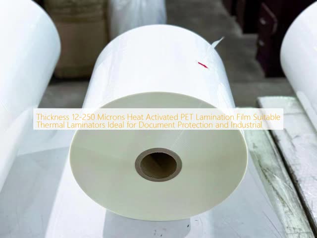 PET Thermal Lamination Film with 1 Inch and 3 Inch Paper Core Waterproof and Scratch Resistant for Photography Lamination