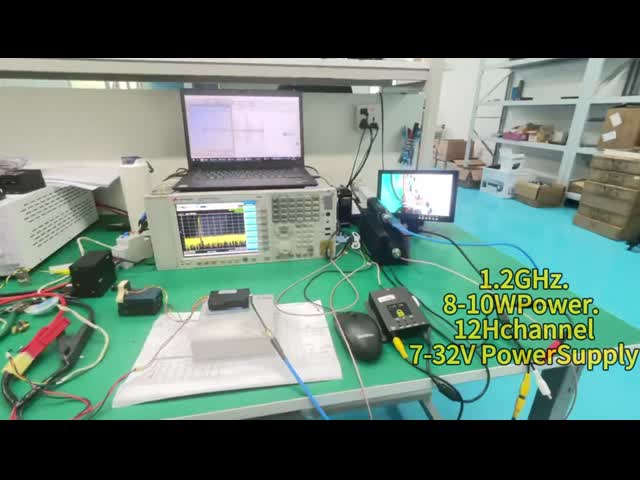 11 Channels 1.5GHz Video Transmitter 8-10W Power Output For Outdoor Networks