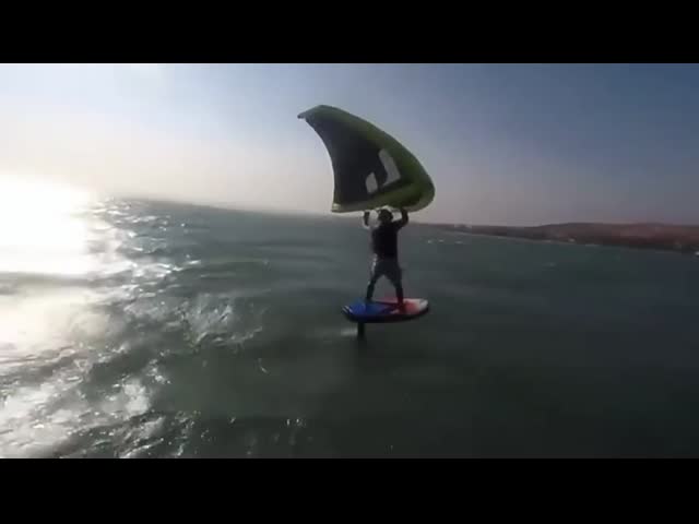 7.5M Wing Foiling Inflatable Sup Foil Board 7.5m2 Wings  Carbon Hard Handle Tear Resistant