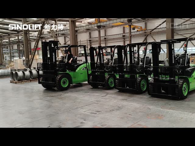 CPD50GE Lithium-Ion Counterbalance Forklift Truck for Industrial Material Handling with Zero Emissions