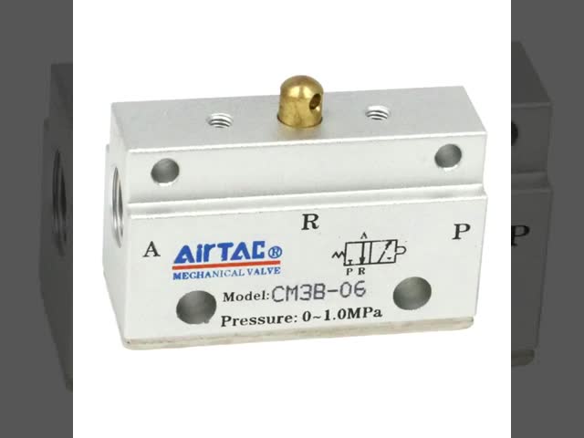 CM3B-06, CM3R-06, CM3L-06, CM3PL-06 AirTAC CM3 Series 3/2 way Control Valve 1/8