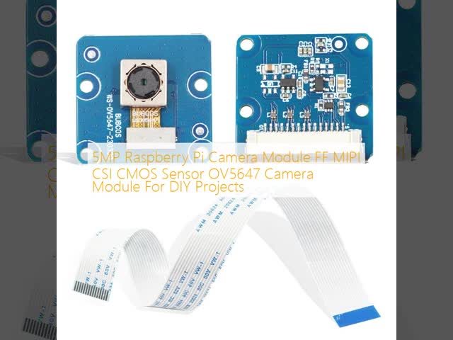 5MP Raspberry Pi Camera Module FF MIPI CSI CMOS Sensor OV5647 Camera Module For DIY Projects