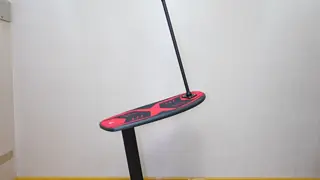 Portable Full Carbon Fiber Surfboard 96cm Red SUP Board Unisex  Hydrofoil Systems