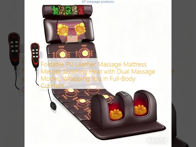 Compact Durable Portable Folding Massage Mattress Offering Superior Comfort and Easy Folding Mechanism Suitable for Professional Massage
