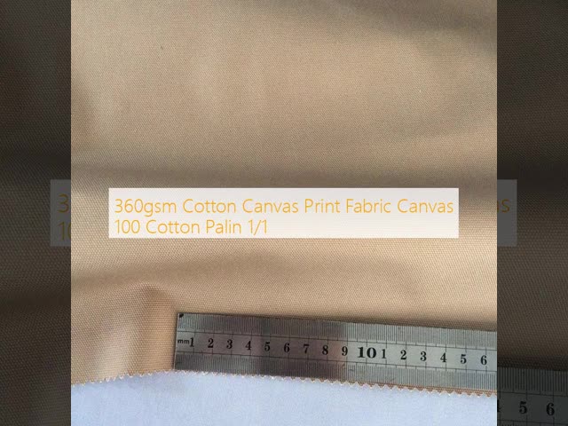 360gsm Cotton Canvas Print Fabric Canvas 100 Cotton Palin 1/1