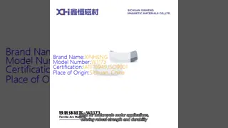 High Coercive Pressing Of Permanent Magnet Ferrite For Motorcycle Motor W1173