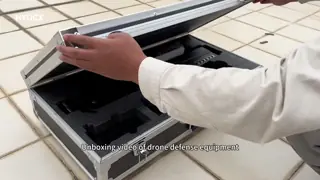 High Efficiency Anti Drone Gun Precision Targeting Portable Anti Drone Jammers For Security