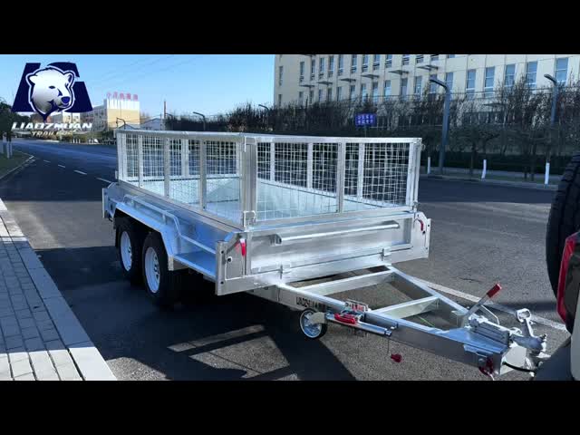 10*5 Trailer Dimensions 4720 2050 1480mm Tandem Axle Supporting ATM 2000kg Designed For Trailer Performance And Cargo Hauling
