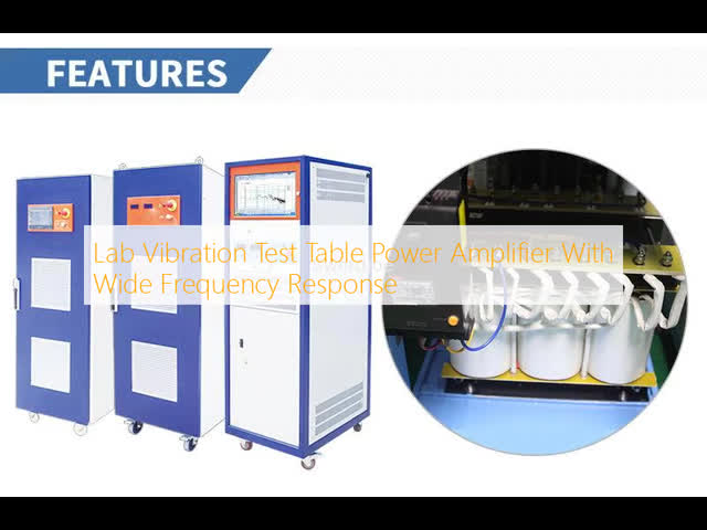 Lab Vibration Test Table Power Amplifier With Wide Frequency Response