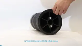 Plastic Piston Firestone Air Bag W01-358-5712 Rolling Lobe Air Spring Assembly