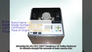 BDV 100KV Transformer Oil Testing Equipment For Dielectric Strength