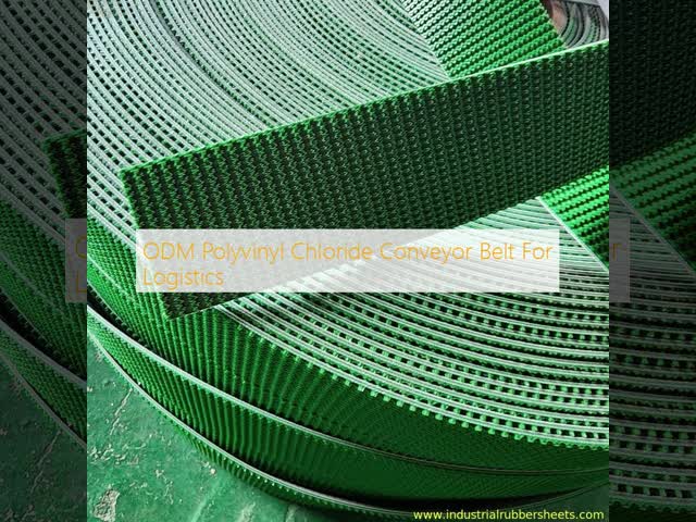 Customizable Length Oil Resistant Fire Resistant PVC Conveyor Belt for Logistics and Food Processing