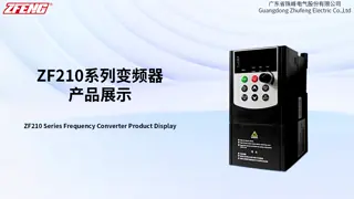 ZF210 Series Small Power Frequency Converter For Cosmetics Assembly Line