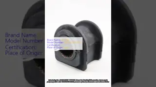 48815-30551 Toyota Auto Parts Sway Bar Bushing Compatible With GRS182 GRS202