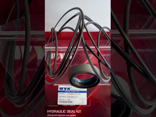 R170W/R170-7(F) HUB SEAL KIT SUITABLE FOR MEDIUM-SIZED EXCAVATORS  EC140 EC140B ECR140