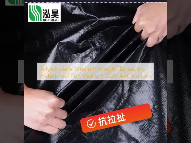 Polyethylene Medium Weight Tarpaulins Waterproof For Medium Duty Applications