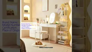 Modern Custom Acrylic Furniture acrylic dressing table chair 43X45X73cm For Bedroom