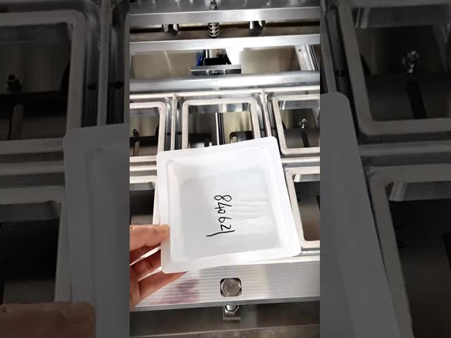 LD802 Desktop Sealing Machine with 1-out-6 Sealing Structure for 1000–1200 Containers per Hour and Stainless Steel Body