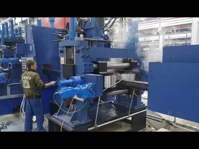 Automated 100mm Round Pipe Making Machine for Steel Tubes