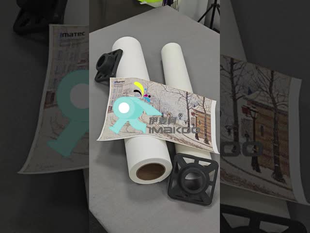 Aqueous Dye Ink Printing 420gsm Polycotton Canvas For Inkjet Printing