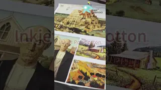 Aqueous Dye Ink Printing 420gsm Polycotton Canvas For Inkjet Printing