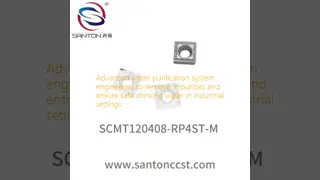 Système de purification d‘eau avancé conçu pour éliminer les impuretés et garantir une eau potable sûre dans les environnements industriels