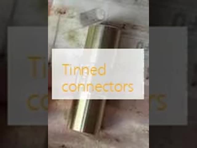 Tinned Connector Earth Rod Clamp Made of High-Purity Electrolytic Copper with Anti-Slip Thread Design for Corrosion Resistance