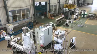 400mm-1200mmHollow Wall PE Spiral Pipe Extrusion Line machine