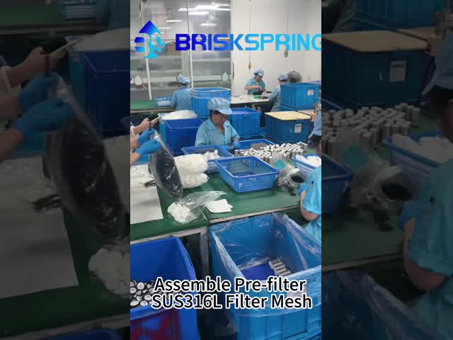 3/4 Inch Water Pre Filter with 5T/H Flow Rate and Self-Cleaning Design for Household Use