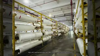 High Clarity PET Thermal Lamination Film with Temperature Resistance Up To 130°C and Custom Length Up To 6000 Meters