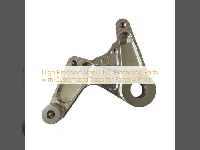 High Precision Steel CNC Spare Parts with Customized Sizes for Industrial Applications