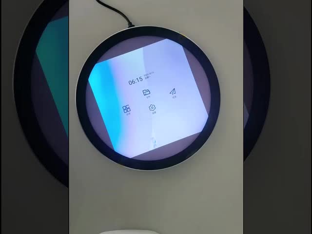 7 Inch Round TFT LCD Display 1080x1080 Full HD - MIPI Interface 800 CD/m² High Brightness - Wide Viewing Angle for Smart Home/Gadgets