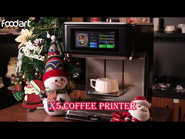 240V Portable Cappuccino Coffee Printer Machine On Coffee Foam For Food Stores