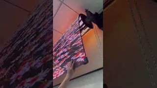 P0.78/P0.95/P1.25/P1.56/P1.95/P2.6/p3.91 SculptStone Roller Led Screen 17mm Thickness Roll Up Led Display With Ultra Slim Design