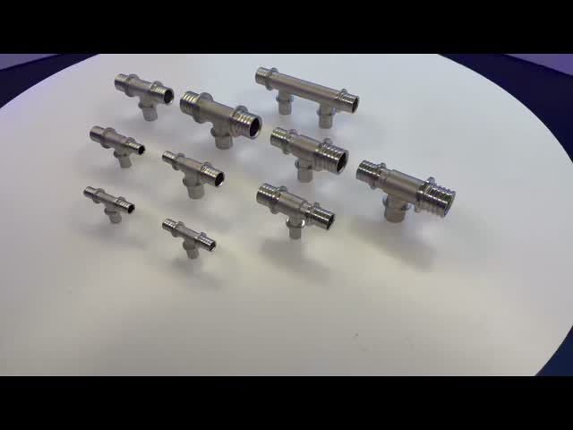 OEM Forged Pex Sliding Axial Press Fitting  Female Straight Connector PF4008-1