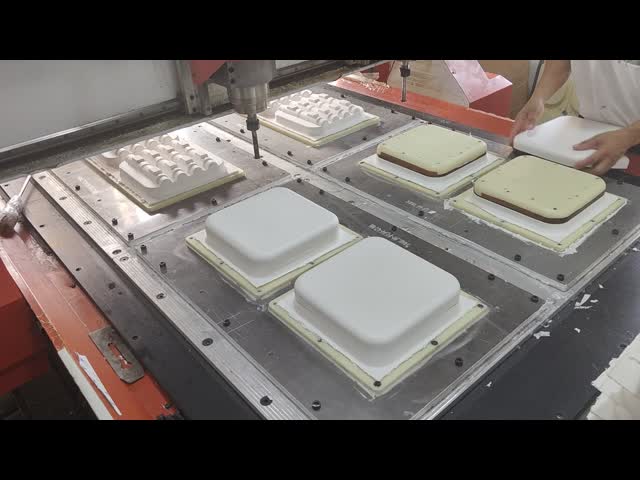 Custom Printed Eco-Friendly Biodegradable Recycled Molded Pulp Tray Dry Pressing Storage Box Food Container