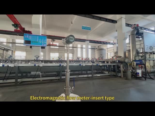 Insertion type thermal gas flowmeter