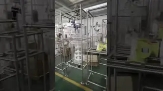 SUS 304 Double Jacketed Lab Glass Reactor